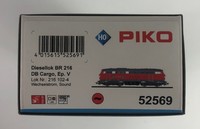 Piko 52569 H0 Diesellok Br 216 Db Cargo V + Plux22 Dec. Sound Ac