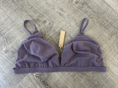 SKIMS Fits Everybody Triangle Bralett BR-TRI-0032 PURPLE - Size XL  - NEW WTAGS