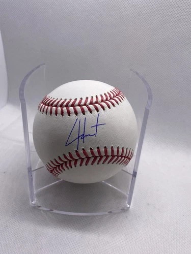 Cade Horton Autographed Official MLB Baseball Chicago Cubs Rookie Of The Year.