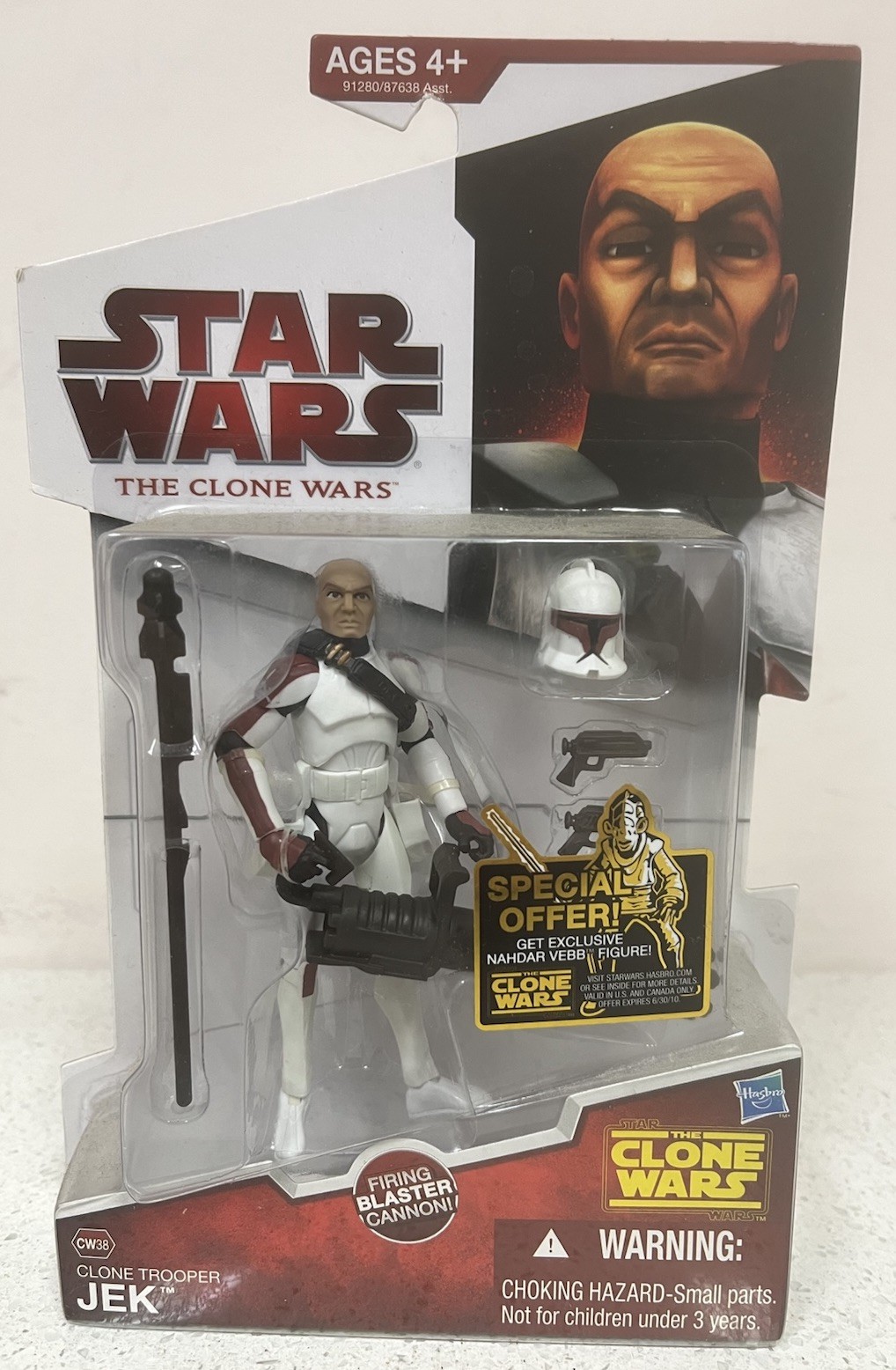 Clone Trooper Jek CW38 STAR WARS The Clone Wars TCW NEW MOC | eBay