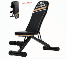 Assemble-Free Foldable Weight Bench Press for Home Gym, 660 LBS Capacity