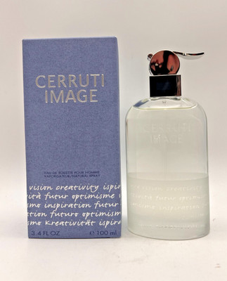 CERRUTI IMAGE EAU DE TOILETTE POUR HOMME SPRAY FOR MEN 3.4 FL OZ NEW IN BOX