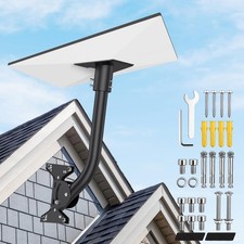 Starlink Gen 3 Mount, 360  Adjustable Aluminum Alloy Wall/Roof Starlink Mount...