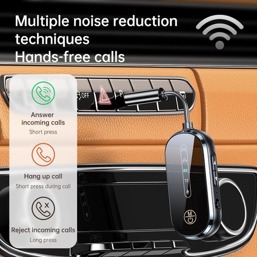 2-in-1 Bluetooth 5.4 Transmitter & Receiver AUX Audio Adapter For Cell Phone - Afbeelding 6 van 19