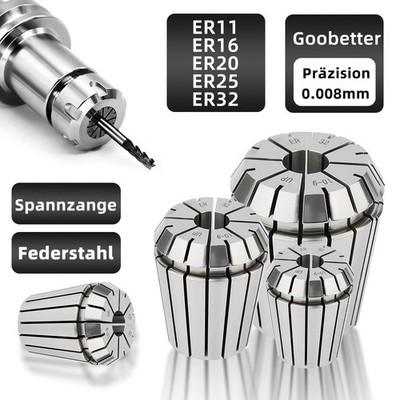 ER11 ER16 ER20 ER25 ER32 Federspannzange Spannzange Set Federstahl Drehwerkzeug