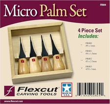Flexcut Micro Palm-Sized Carving Tools - Set of 4 | FR804