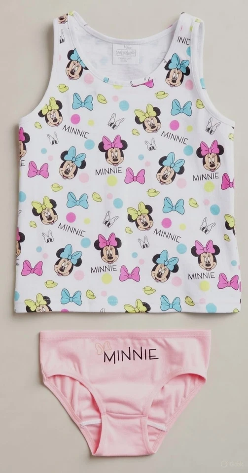 NEU 💕 MINNIE MOUSE 💕 Mädchen Unterwäsche Set 💕 Größe 104-134 - Bild 1 von 1
