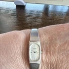 Vintage ladies Seiko quartz watch silver toned 1320-6069R 384807