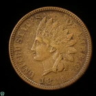 1884 Indian Head Small Cent - Very Fine Details