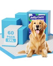 60 Count-30" x 36" XXL Puppy Pads, Extra Large Pee Pads for Dogs, Super Absorben