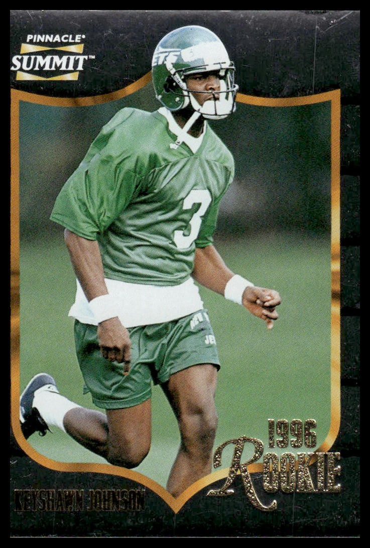 1996 Summit Premium Stock Keyshawn Johnson #157 New York Jets