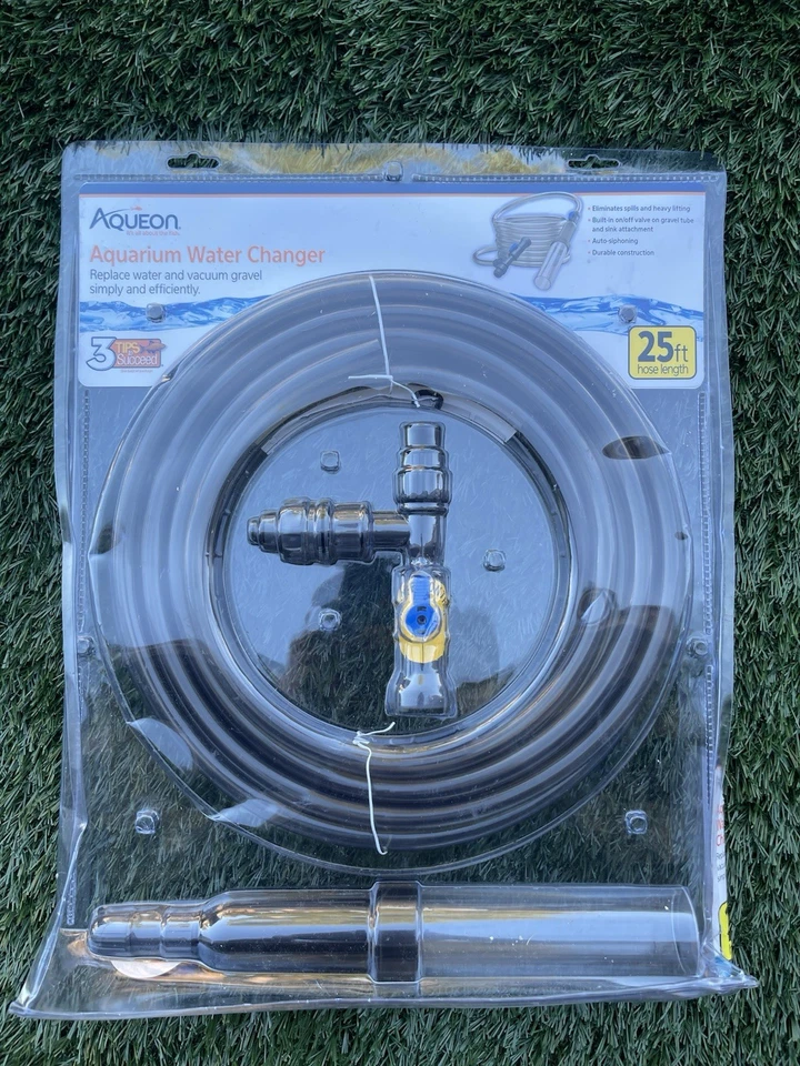 Sistema cambiador de agua para acuario Aqueon kit de vacío de grava con manguera de 25 pies - nuevo sellado Foto 4 de 4