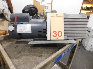 Edwards: E2M-30 High Vacuum Pump. Model 30 with Maathon Electric Motor