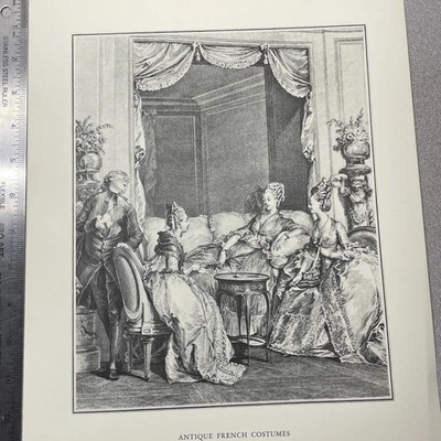 Rococo Art Print N'ayez Pas Peur Ma Bonne Amie Jean-Michel Moreau 11x14