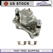 1x Front Driver Disc Brake Caliper with Bracket For 1990 - 1997 Honda Accord