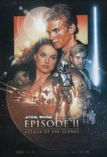 STAR WARS 35mm FILM CELLS Ep 2 Attack of the Clones 2002 movie 5 strips 25 cells