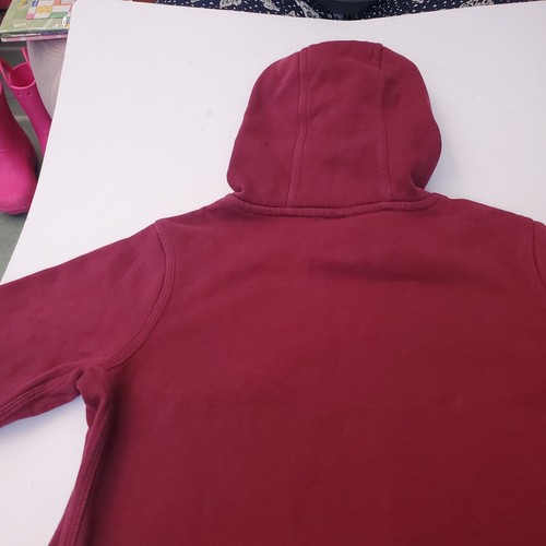 Nike Hoodie Top Burgundy Kids Large Age 12-13 Great Condition - Picture 16 of 19