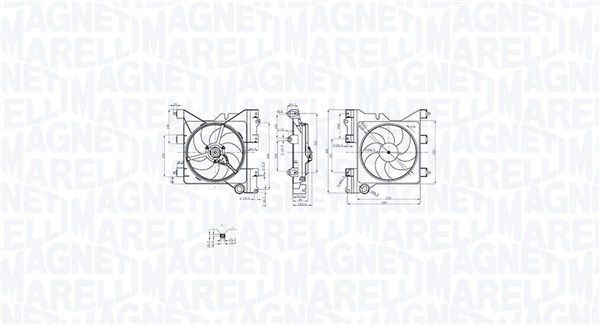 Magneti Marelli 069422852010 LüFter, MotorküHlung FüR CitroËN Peugeot-image