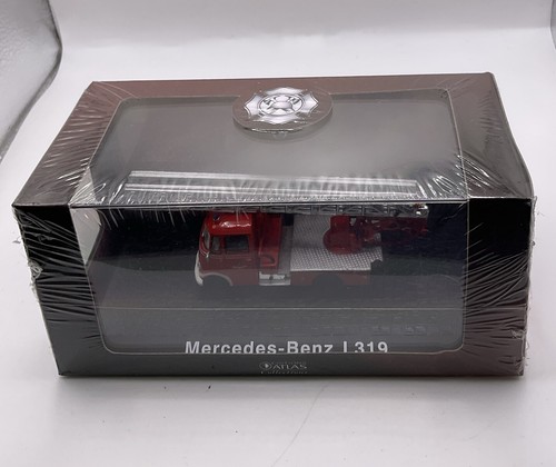 Atlas Editions Fire Engine Collection 1/76 Scale Mercedes-Benz L319 New In Box