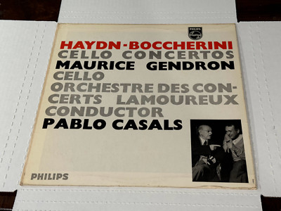 Haydn/ Boccherini- Cello Concertos- Gendron- LP 1961 Philips A 02067 L UK