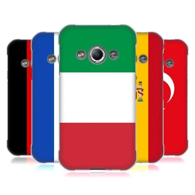 HEAD CASE DESIGNS FOOTBALL COUNTRY FLAGS 1 SOFT GEL CASE FOR SAMSUNG PHONES 4 - Image 1 of 4