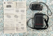MINOLTA RIVA ZOOM 70EX FREEDOM ZOOM 70EX POINT AND SHOOT CAMERA W'CASE UNTESTED