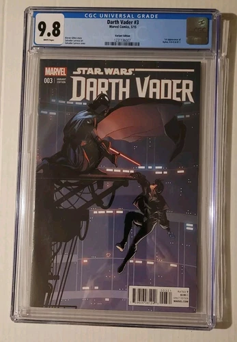 Darth Vader 3 CGC 9.8 1:25 Larocca Variant 1st Doctor Aphra, Triple Zero, BT-1
