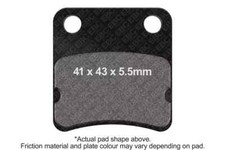 AHL Pastillas De Freno Traseras Para Moto Compatibles Con