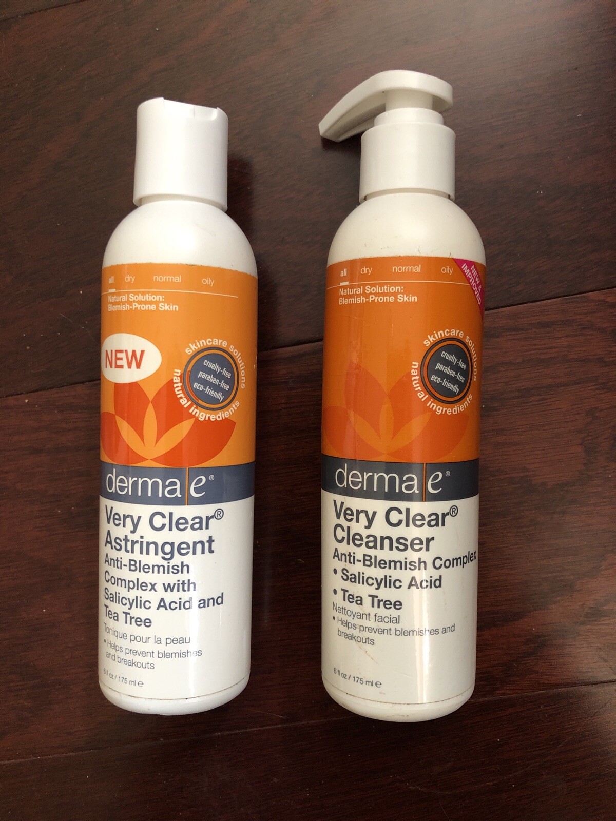 derma e very clear cleanser