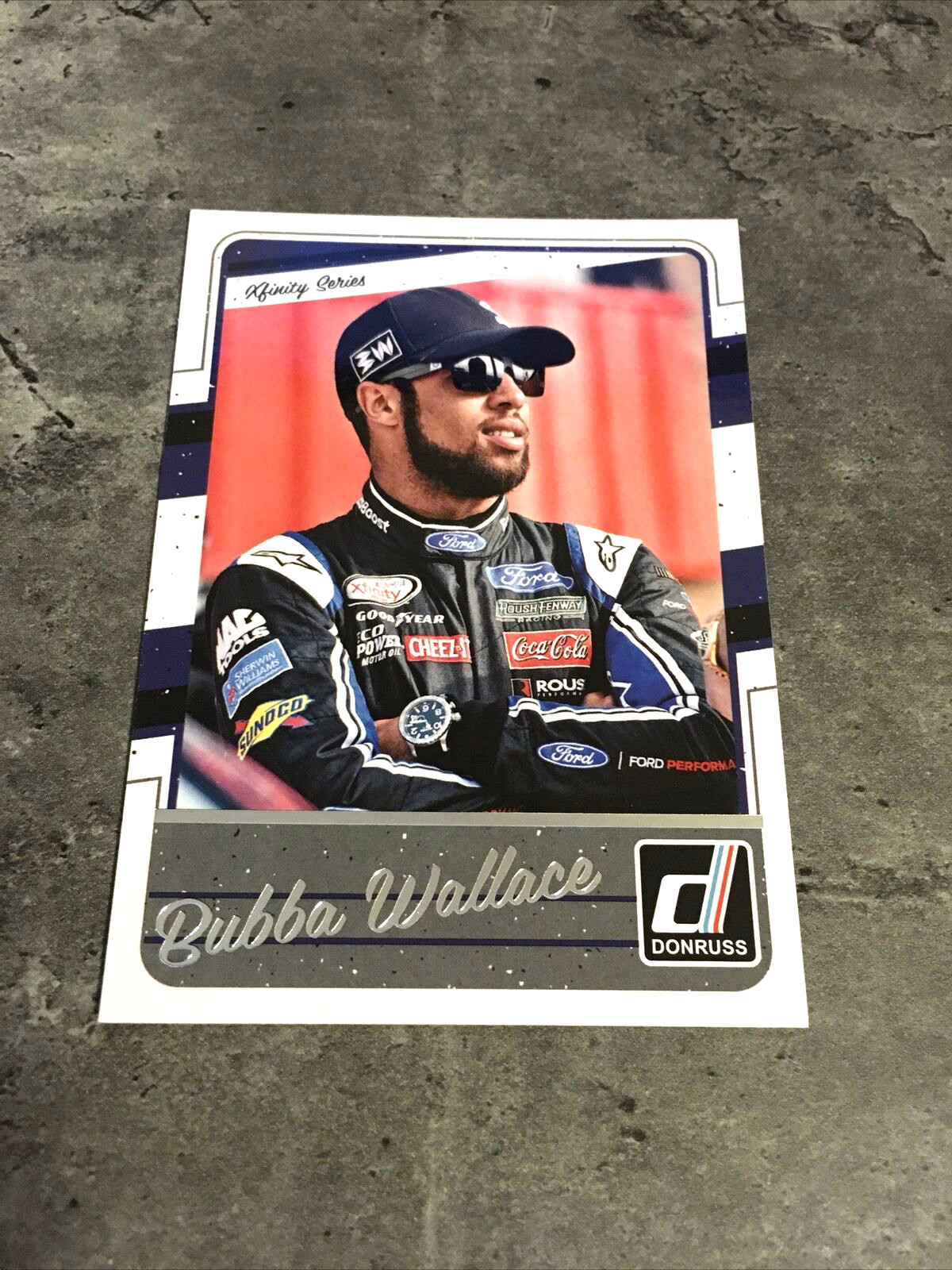 Bubba Wallace   2017 NASCAR Panini Donruss #80