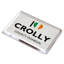 FRIDGE MAGNET - I Love Crolly
