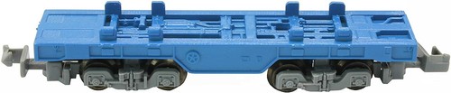 Rokuhan SA006-1 Z Shorty - Container Car (Blue) - Z - Imagen 3 de 3