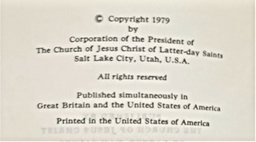 King James Bible, The Church of Jesus Christ of Latter-Day Saints, Leather, 1986 - Picture 10 of 10