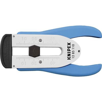 Knipex 12 85 110 SB verstellbares Abisolierwerkzeug für Glasfaser Kabel Abisolierer   