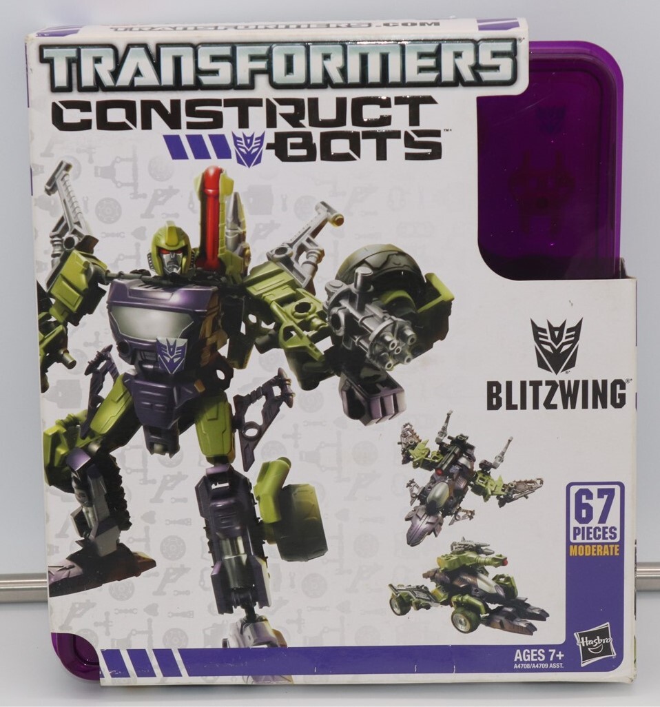トランスフォーマー　Construct-Bots Blitzwing Hasbro Transformers Construct-Bots Triple Changers Blitzwing