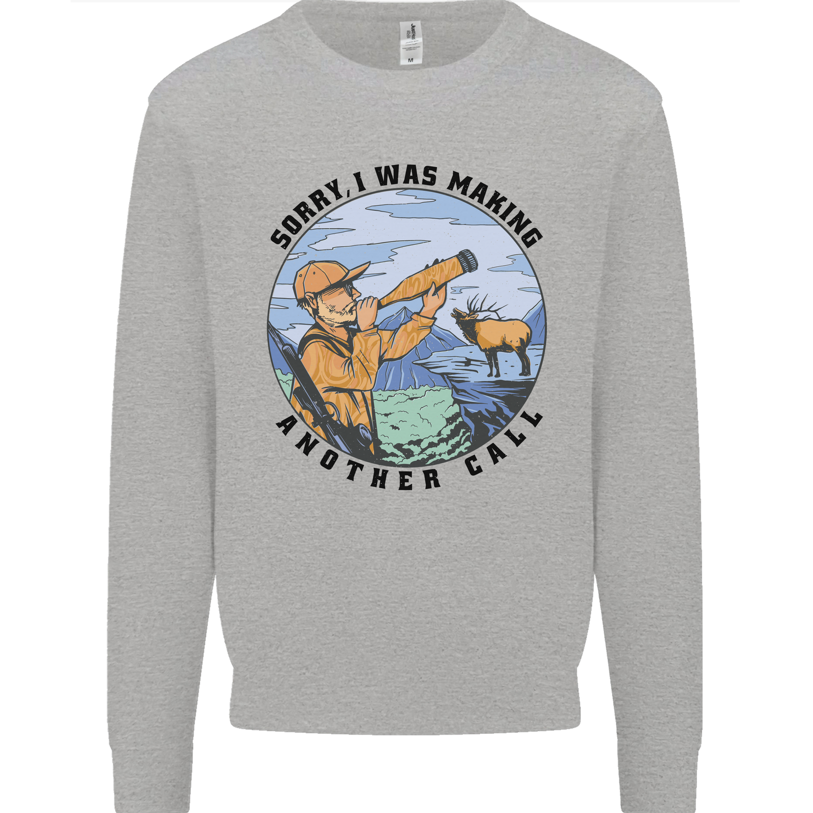 Funny Hunting Making Another Call Hunter Mens Sweatshirt Jumper