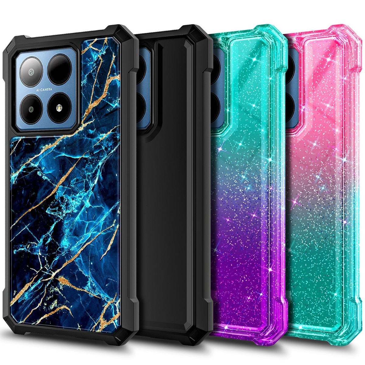 For Boost Summit 5G (2024) Phone Case Full Body Protector Cover + Tempered  Glass | eBay