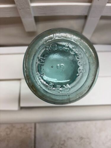 Vintage LEOTRIC Pint Obstglas mit Deckel & Bügelverschluss ~ Patent Nr. 43288 ~ - Bild 3 von 7