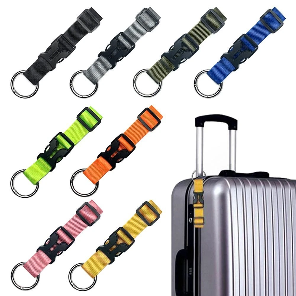 Anti theft top luggage zipper strap