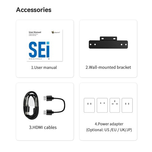 Beelink SEi 12 Intel 12th i5 1235U Office Mini PC 16G 500G SSD WiFi6 1000M 4K HD - 第 20/20 張圖片