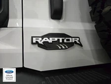 2022-2025 Ford Bronco Raptor tailgate inlay - vinyl decals stickers inlays