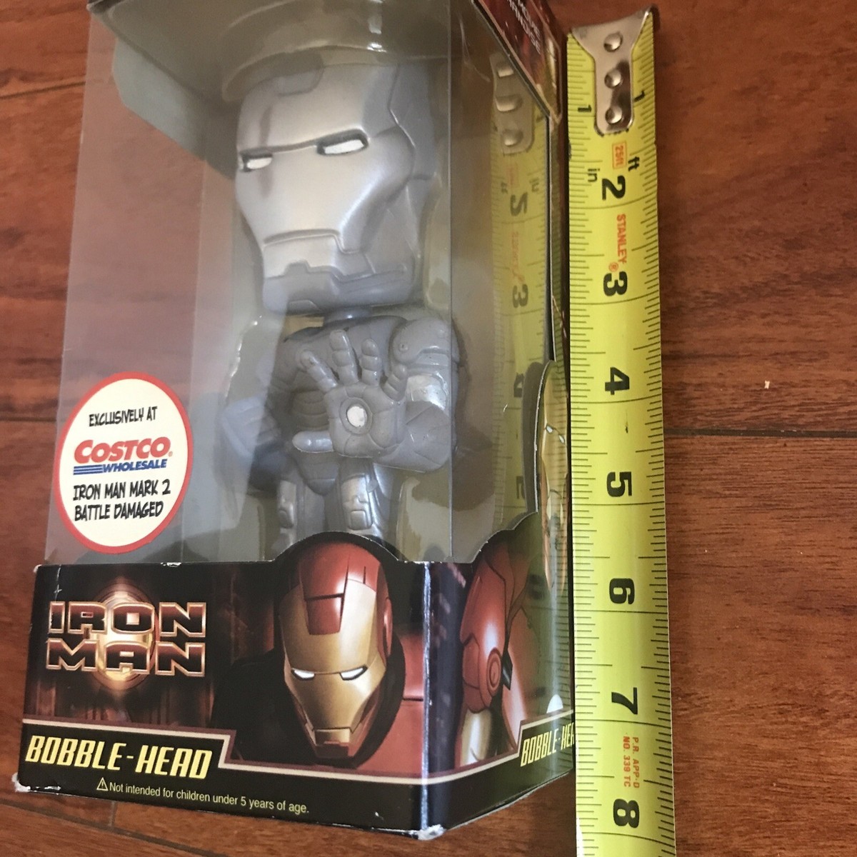 FUNKO IRON MAN Mark 2 Battle Damaged Wacky WOBBLER Costco