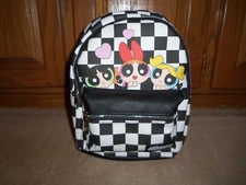 NEW, THE POWERPUFF GIRLS Mini Backpack Purse, 11.5"