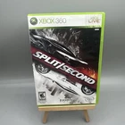 Split/Second (Microsoft Xbox 360, 2010) Complete W/ Manual CIB Tested
