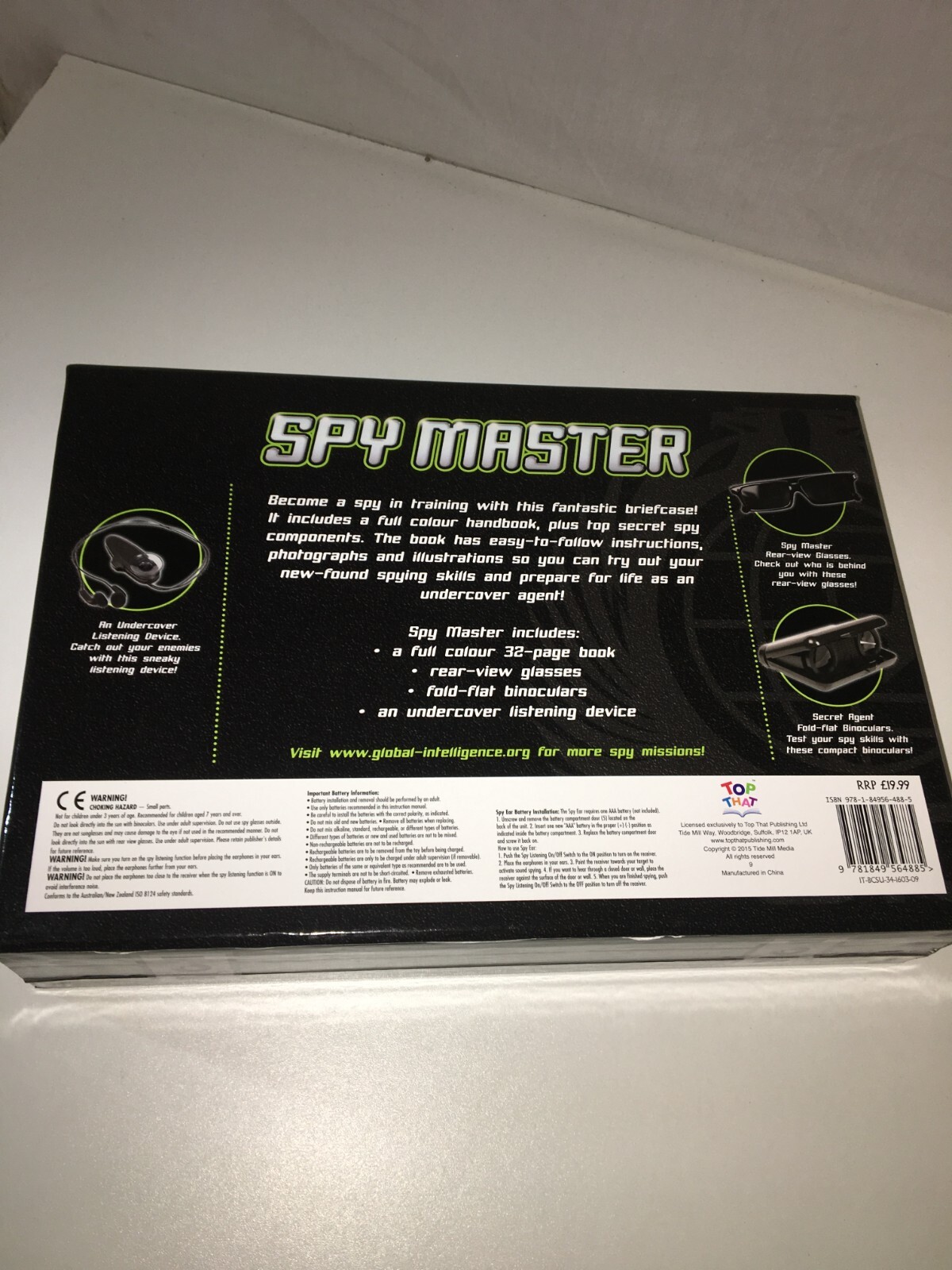 Spy Master Handbook and Briefcase Gadget Set for sale online | eBay