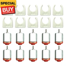 10pcs Micro 130 DC Motor Strong Magnetic Brushed Electric DC 3V -12V 25000 RPM C