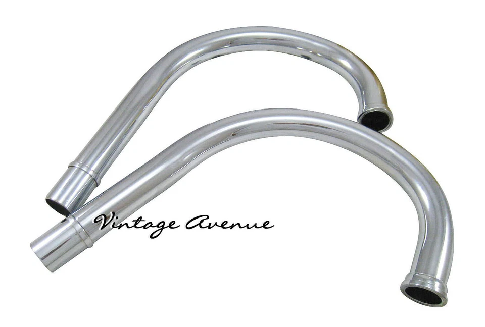 TUBO CABEZAL ESCAPE HONDA CB450 K3 K4 K5 K6 K7 1970-1974 [EH1/EH2] ACERO CROMADO Foto 2 de 4