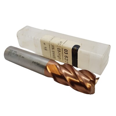 18mm End Mill HSS E8-High Cut Cobalt 4 Flute Cutter high Performance Perfor GS14