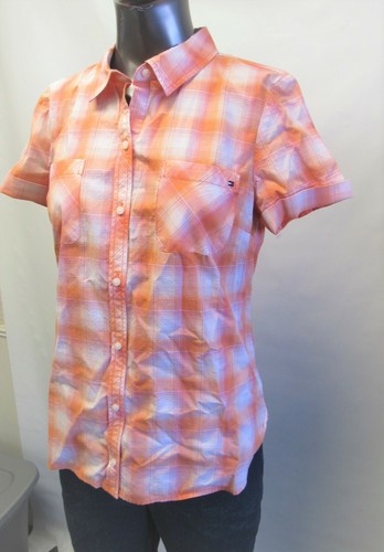 Bluse,Hemdbluse,Langarm,Neu ohne Tags,Tommy Hilfiger,Gr.M (USA),38,Hellrotorange - Bild 3 von 3