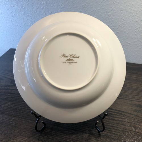 Mikasa CHARISMA GRAY L9049 (1) 8 3/8” Rim Soup Bowl Fine China •PRISTINE• - Picture 4 of 12
